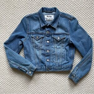 Acne Studios Tag Light Vintage denim jacket
